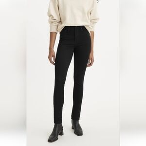 Levi's Black High-Rise Skinny Jeans - Women's